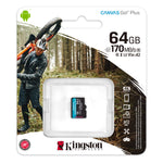 Tarjeta De Memoria 64 Gb Micro Sdxc Canvas Go Plus Uhs-i C10