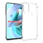 Funda Para Moto G71 Hard Shell Esquinas Reforzadas Uso Rudo Transparente
