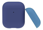 Funda Para AirPods Silicon Dual Cap Tapa Intercambiable