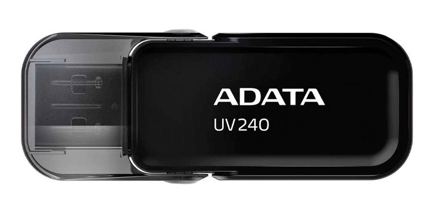 Memoria Usb 32gb Adata Uv240 2.0 Tapa Deslizable Original