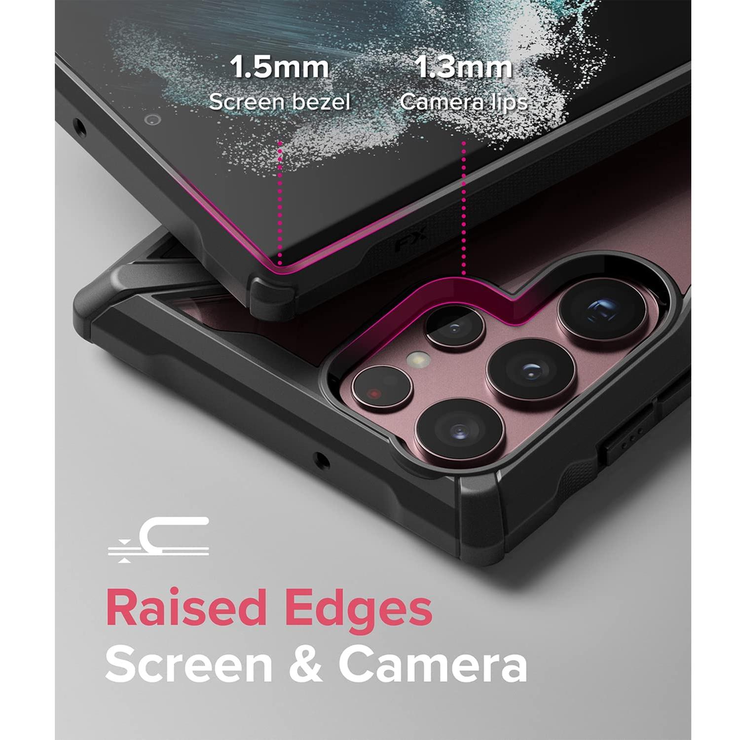 Funda Para Galaxy S22 Ultra Fusion X Ringke Grado Militar TPU