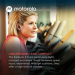Audífonos Motorola Earbuds 2-s 2022 Manos Libres Jack 3.5
