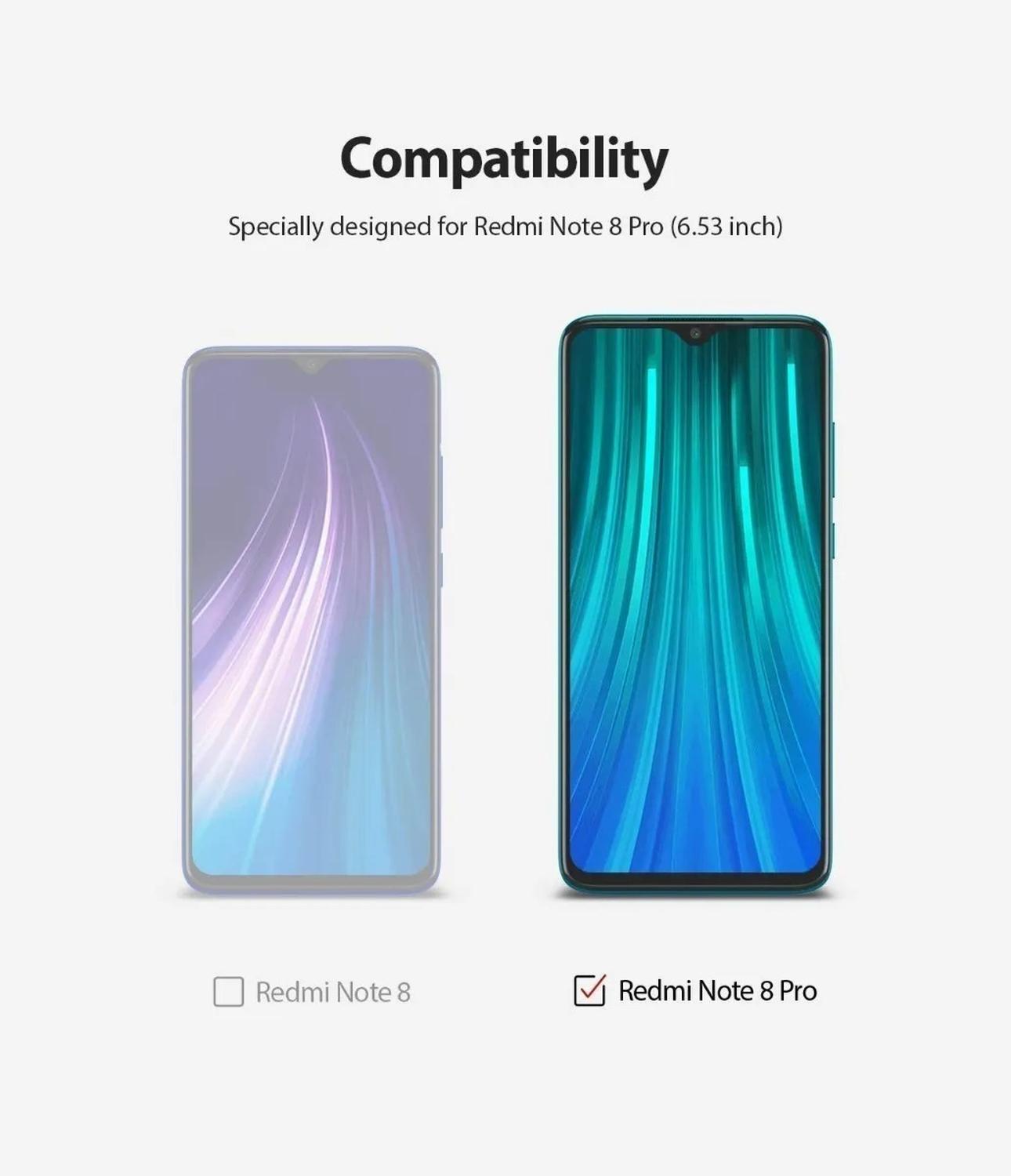 Mica Plastica Xiaomi Note 8 Pro Dual Easy Film Hd Ringke