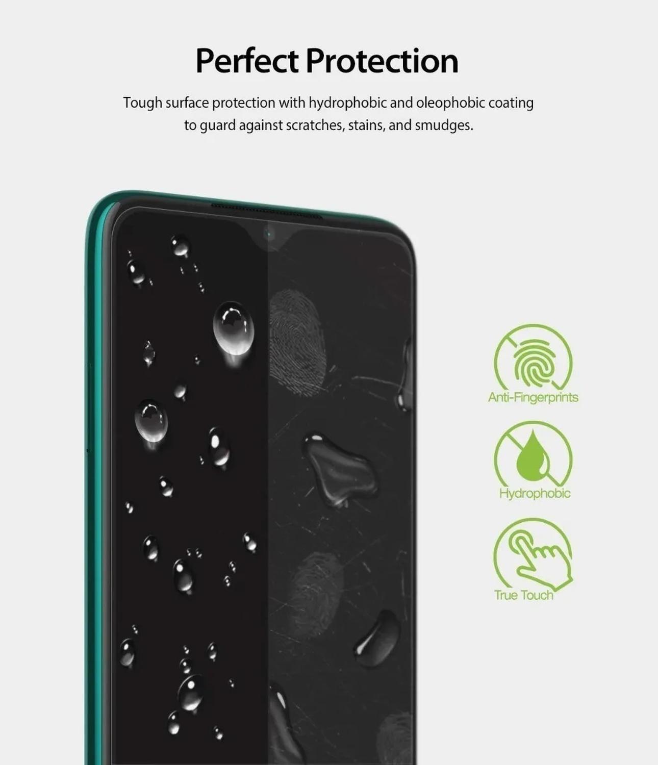 Mica Plastica Xiaomi Note 8 Pro Dual Easy Film Hd Ringke
