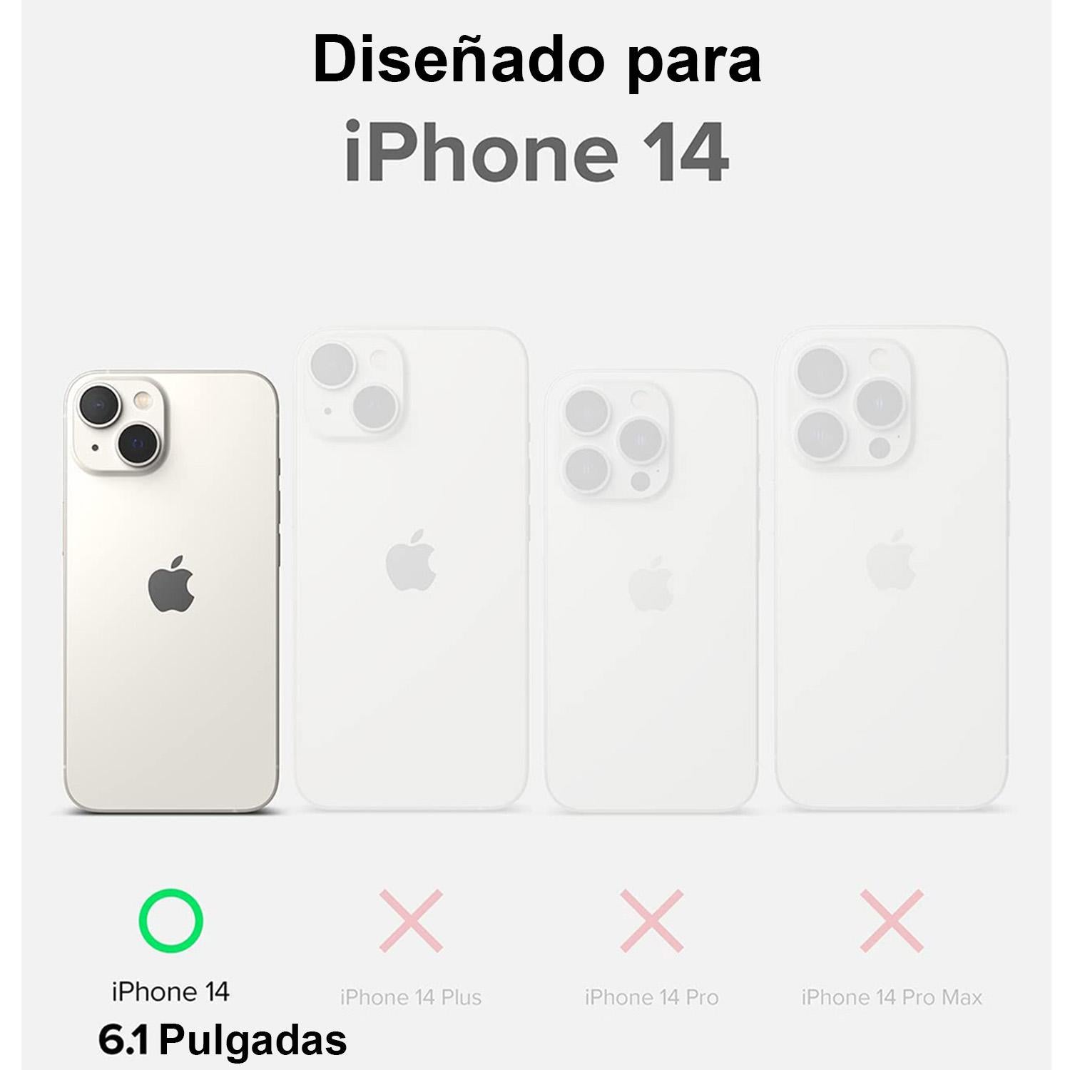 Funda Para iPhone 14 Ringke Fusion X Resistente TPU Premium