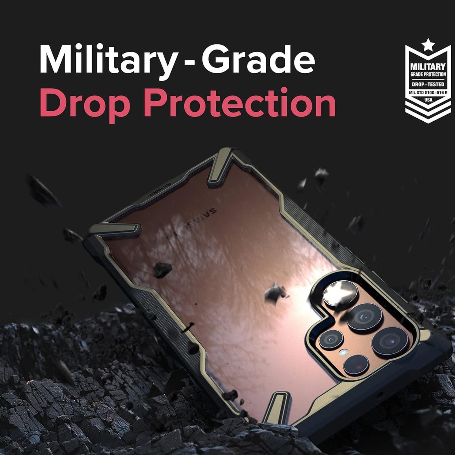 Funda Para Galaxy S22 Ultra Fusion X Ringke Grado Militar TPU