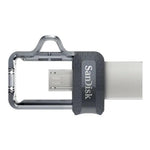 Memoria 16gb Usb a Micro Usb Sandisk Dual 130mb/s Portatil