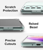 Funda A73 5g Galaxy Ringke Fusion Matte Anti Huellas Ligera