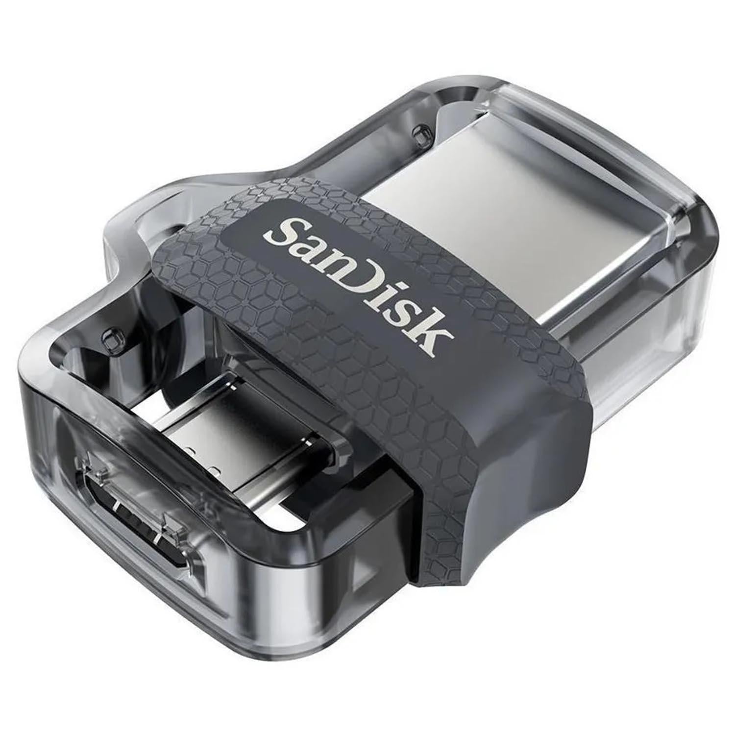 Memoria 16gb Usb a Micro Usb Sandisk Dual 130mb/s Portatil