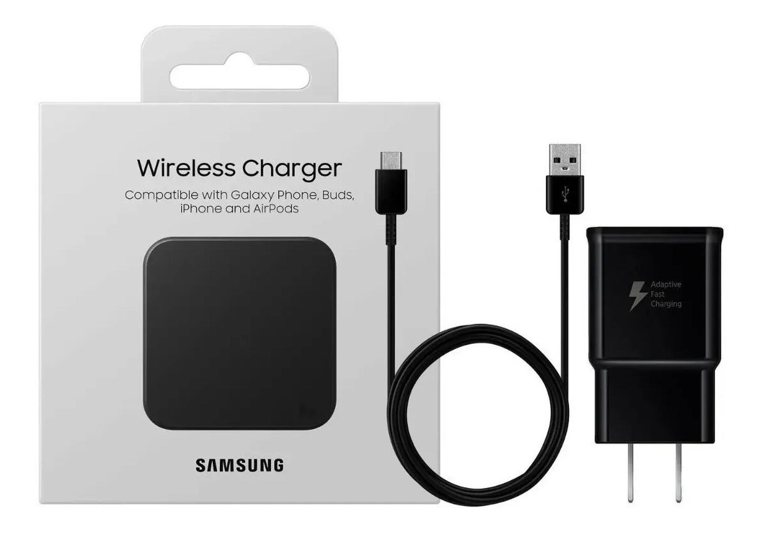 Cargador Inalámbrico Samsung 9w Negro