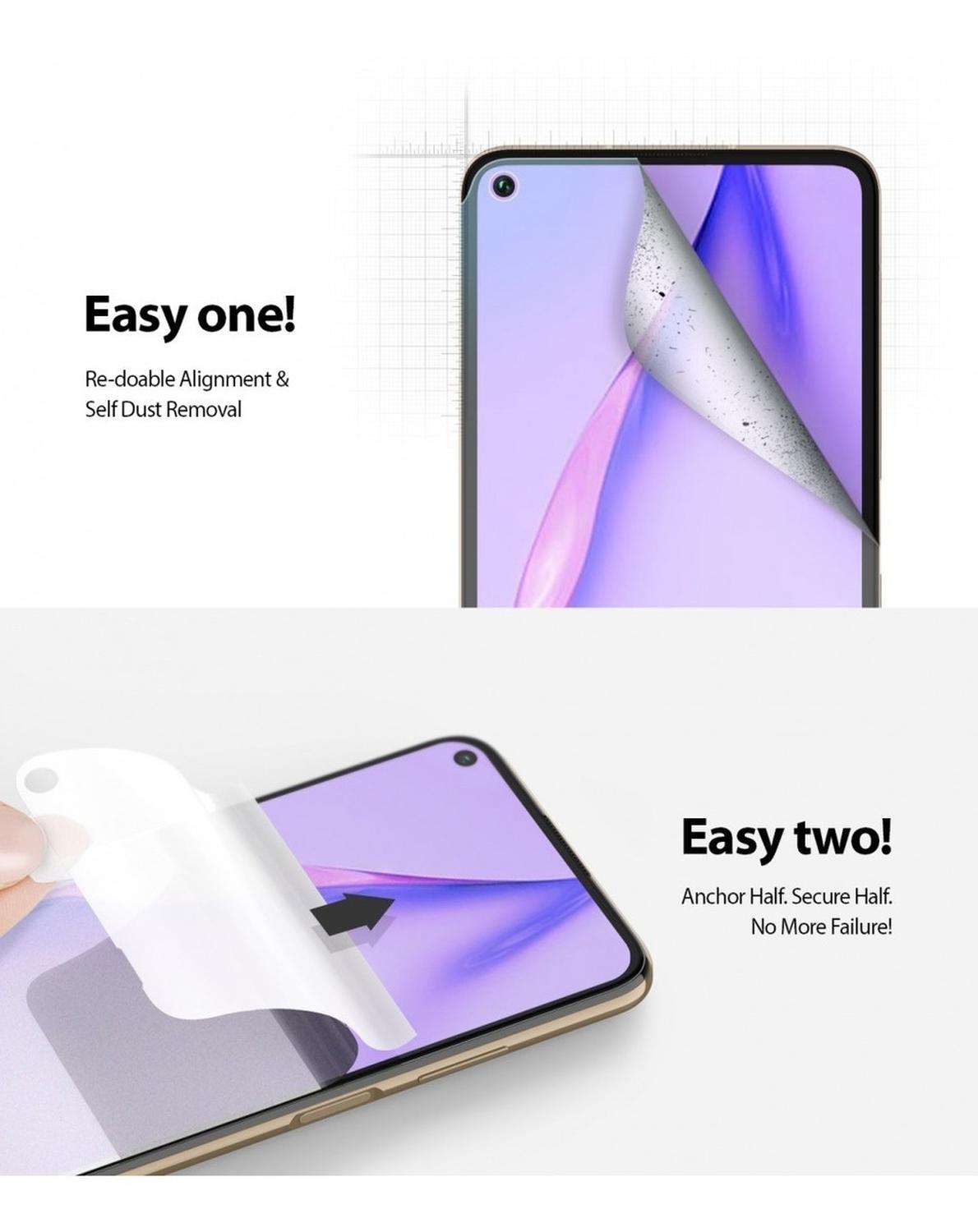 Mica Para P40 Lite Huawei Plástica Dual Easy Wing Ringke