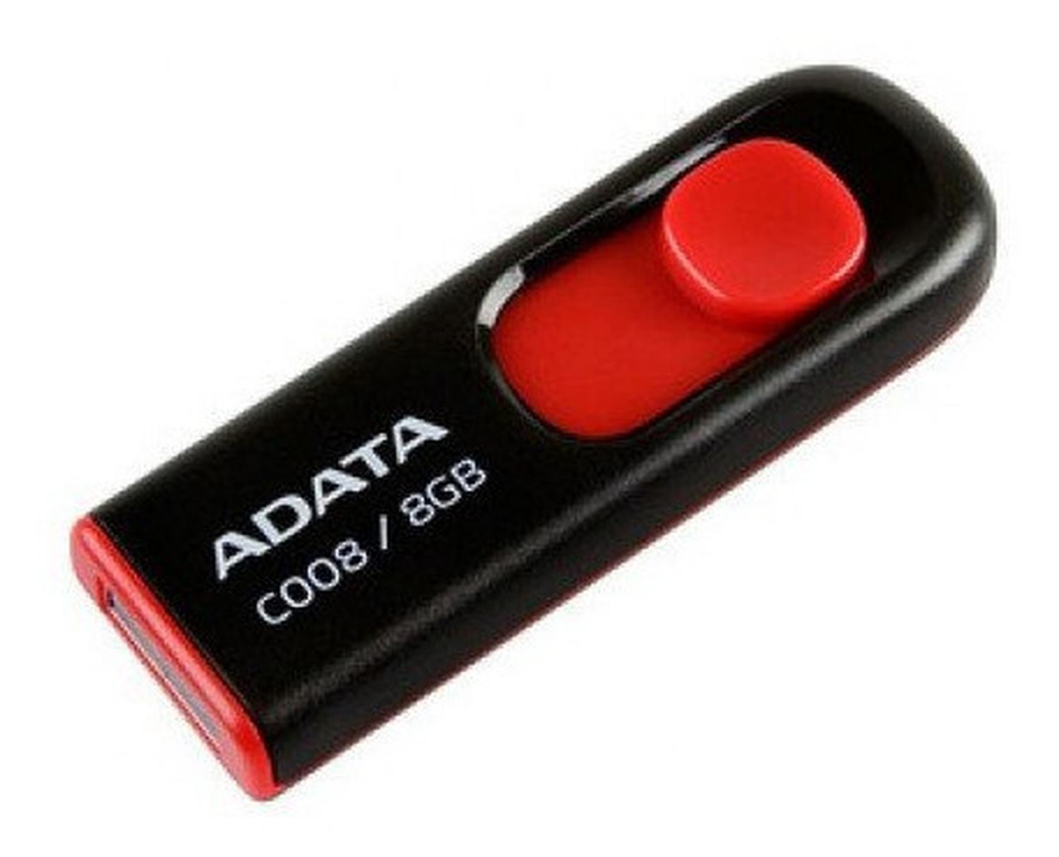 Memoria Usb 16 Gb Adata C008 2.0 Flash Drive Deslizable Original