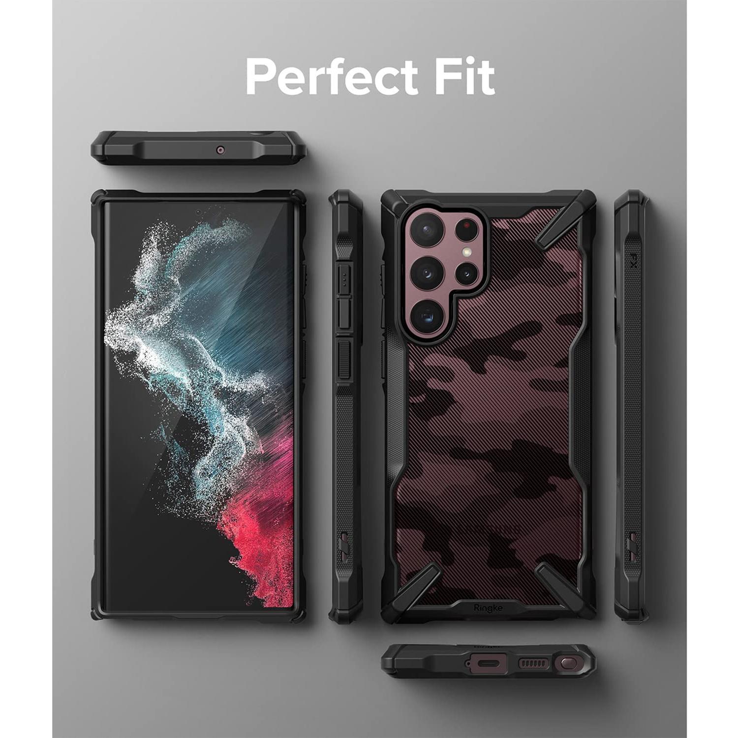 Funda Para Galaxy S22 Ultra Fusion X Ringke Grado Militar TPU