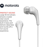 Audífonos Motorola Earbuds 2-s 2022 Manos Libres Jack 3.5