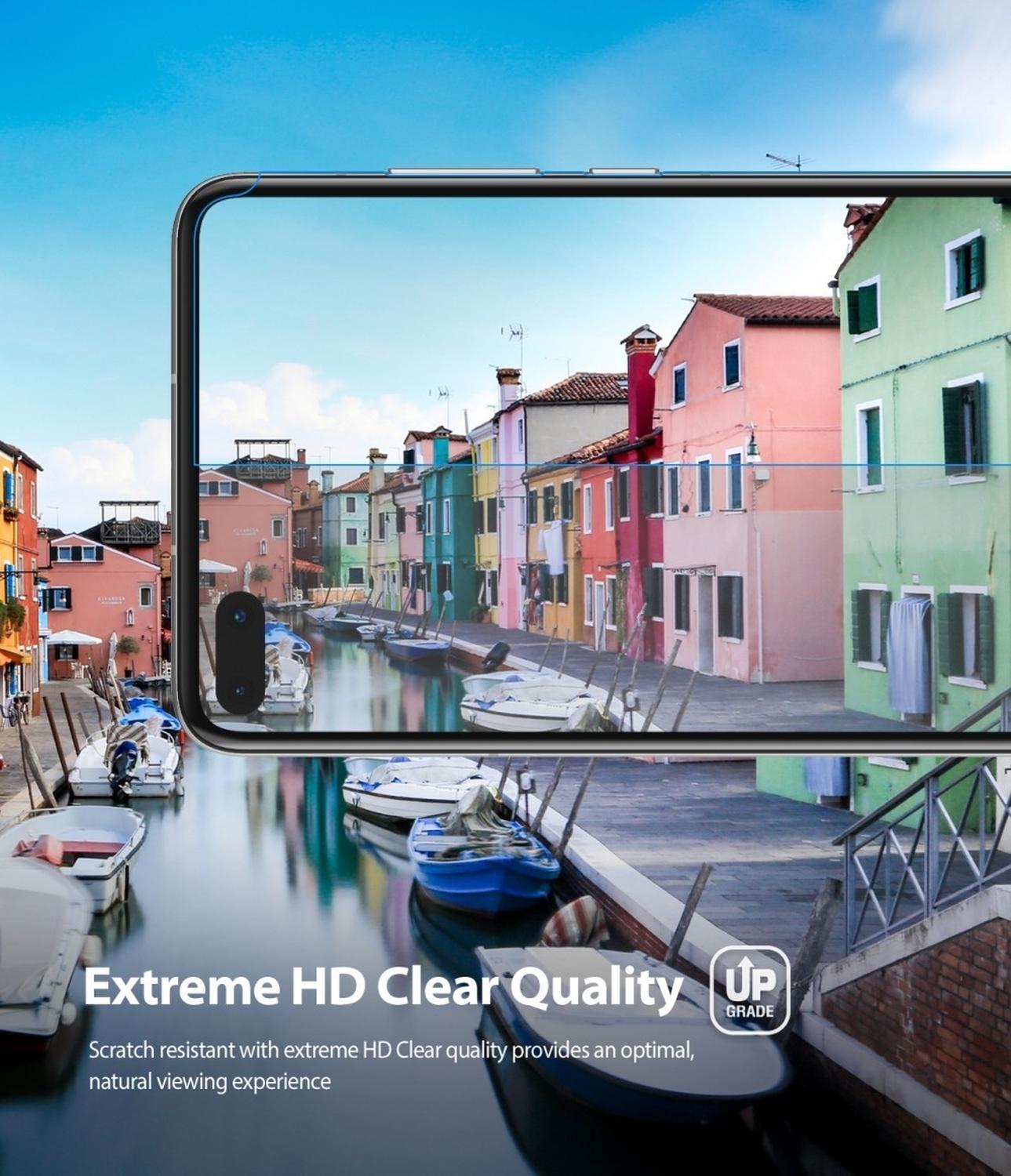 Mica Para P40 Huawei Plástica Dual Easy Wing 2pzs