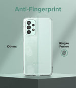 Funda A73 5g Galaxy Ringke Fusion Matte Anti Huellas Ligera