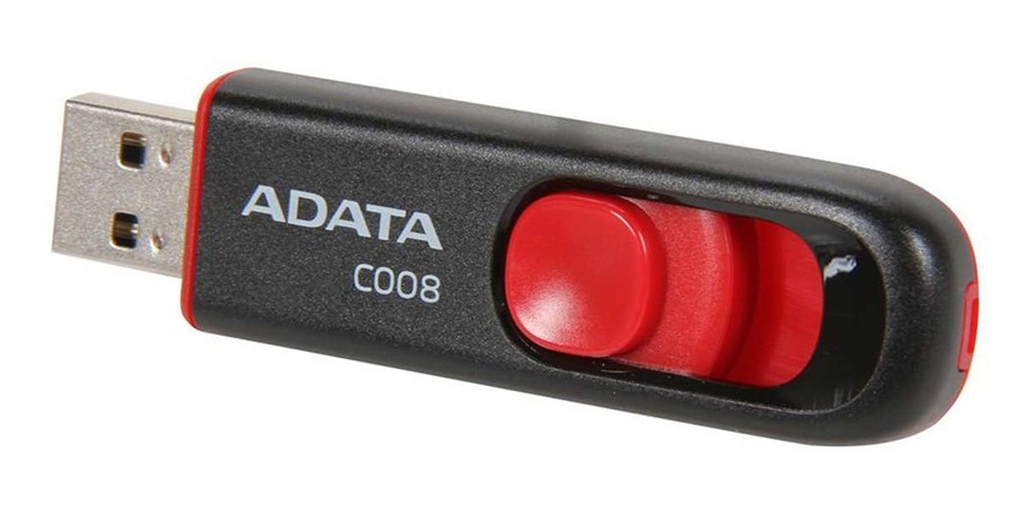 Memoria Usb 16 Gb Adata C008 2.0 Flash Drive Deslizable Original